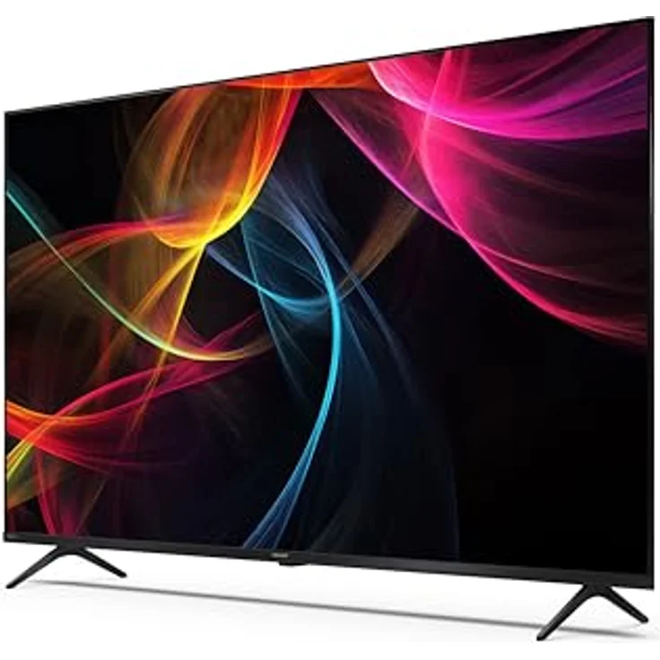 SHARP 65HR7265E, 65 Zoll 4K 144Hz QLED Gaming TV mit Google TV, VRR und Dolby Vision, schwarz/silber – Bild 2
