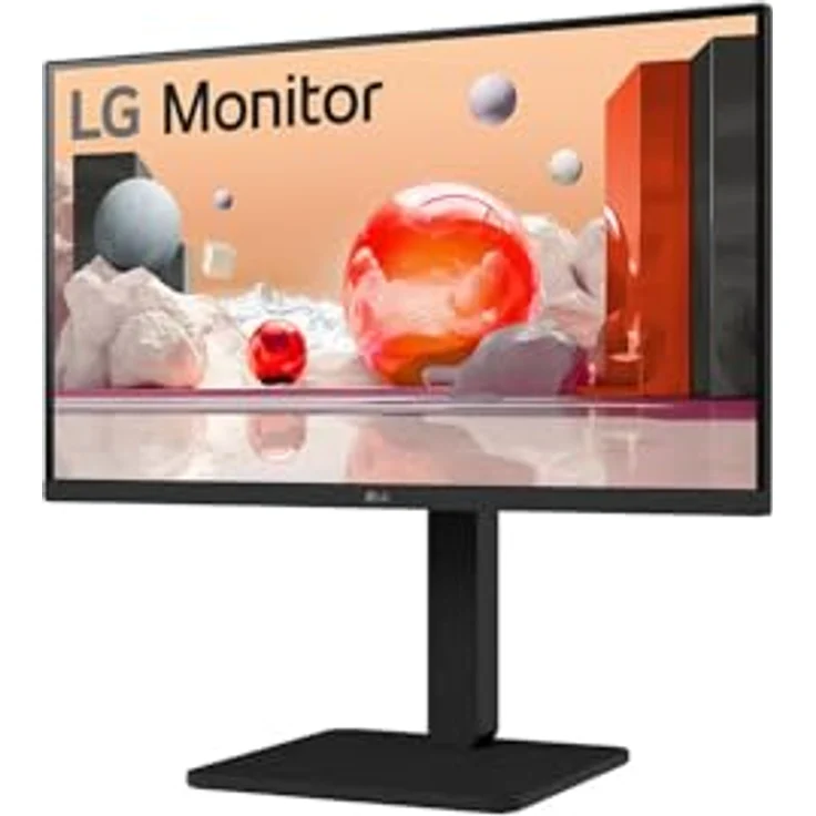 LG 24BA550-B, 60,5 cm (23.8") Full HD LCD Monitor mit 1920 x 1080 Pixel, 100 Hz, Schwarz – Bild 3