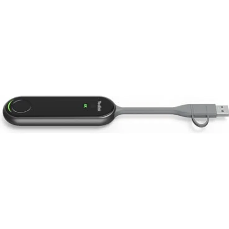 Yealink Wireless Presentation Pod PA20, 4K Ultra HD Präsentation, Plug-and-Play, Schwarz