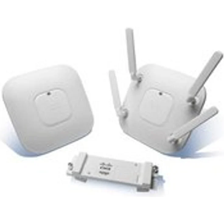 Cisco Industrial Wireless AP 3702 IW3702-4E-UXK9, Access Point mit 4 AntNA-Anschlüssen, Ethernet LAN bis 1000 Mbit/s, weiß – Bild 1