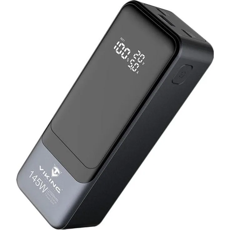 Viking PN-964PD, Powerbank mit 27000 mAh, Schwarz