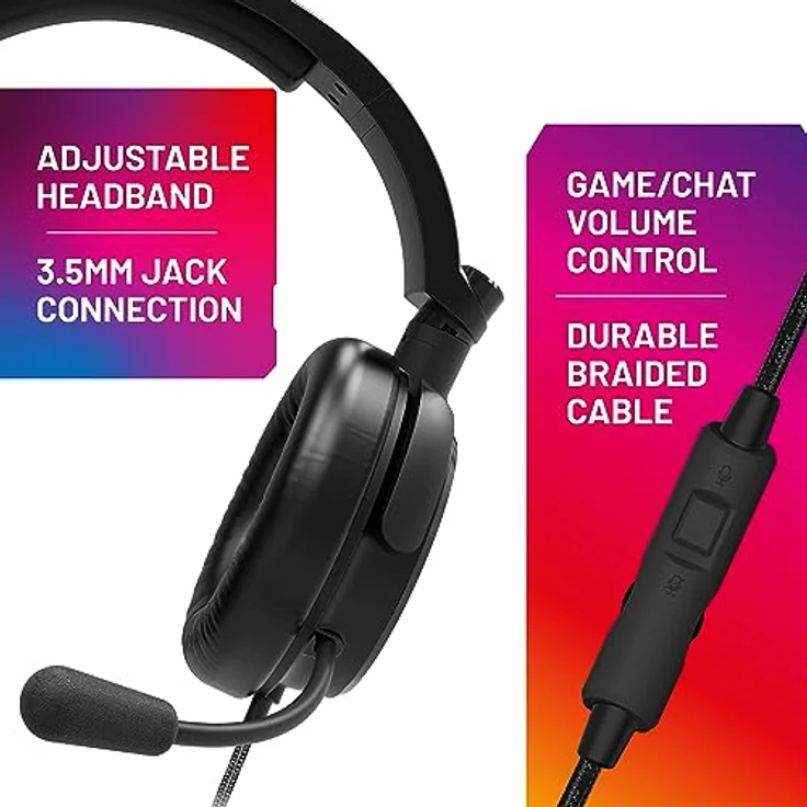 Stealth Regenbogen Gaming Headset Ständer mit Light-Up LED Headset - für PS4, PS5, XBox, Switch und PC [video game] – Bild 5