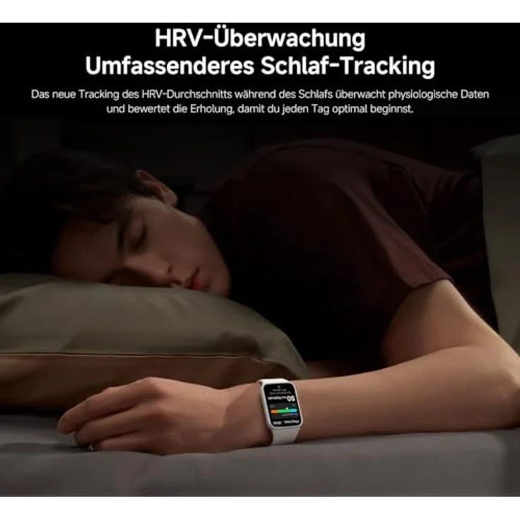 XIAOMI Smart Band 10 Pro, Fitnesstracker für Handgelenke von 135-205 mm, Midnight Black – Bild 4