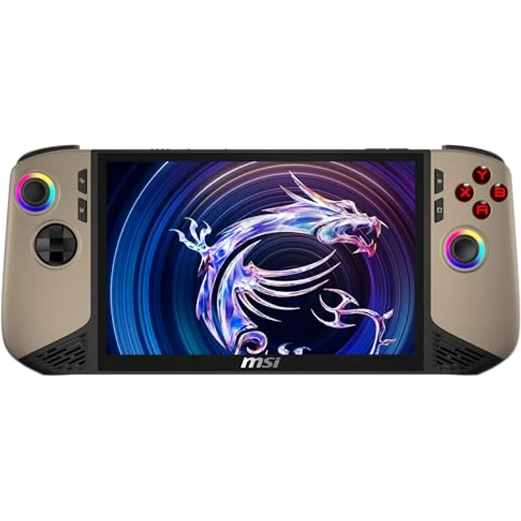 MSI Claw 8 AI+ Gaming Handheld, 8 Zoll FHD+ 120 Hz Display, Intel Core Ultra 7 Prozessor 258V, 32 GB RAM, 1 TB SSD, Intel Arc Grafik, Windows 11 Home, Schwarz/Sandstorm – Bild 2