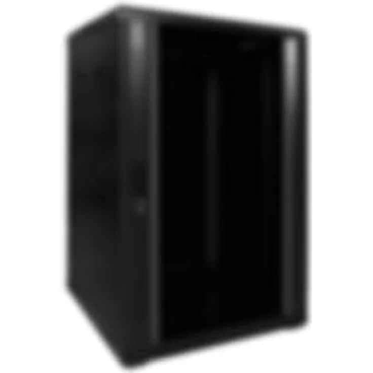 DSIT 9 HE 10 Zoll Serverschrank, mit Glastür, (BxTxH) 312x310x486mm, Schwarz, abschließbar, für Zuhause und im Büro – Bild 2