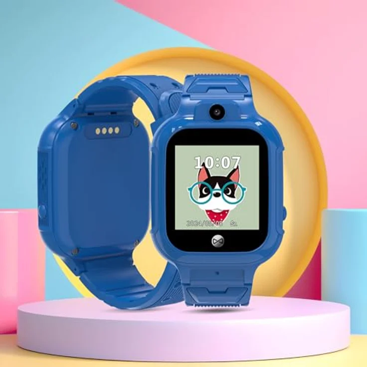 FOREVER Smartwatch GPS WiFi Kids See Me! 3 Blau - Integrierte GPS Smartwatch für Kinder - Kompatibel mit Android iOS - Kinderuhr mit SIM - Fitness Tracker und Spiele - Smartwatch Kinder SOS – Bild 5