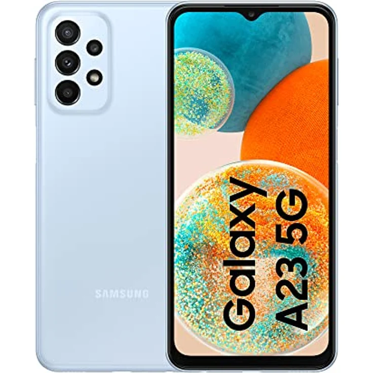 Samsung Galaxy A23 5G SM-A236B 16.8 cm (6.6) Hybrid Dual SIM Android 12 USB Type-A 4 GB 128 GB 5000 mAh Blue – Bild 1