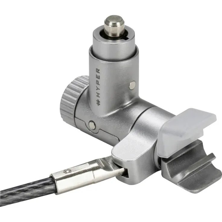 HYPER HyperShield™ MacBook Pro Kabelschloss, werkzeugloses 2m Sicherheitsschloss für 14" und 16" Modelle