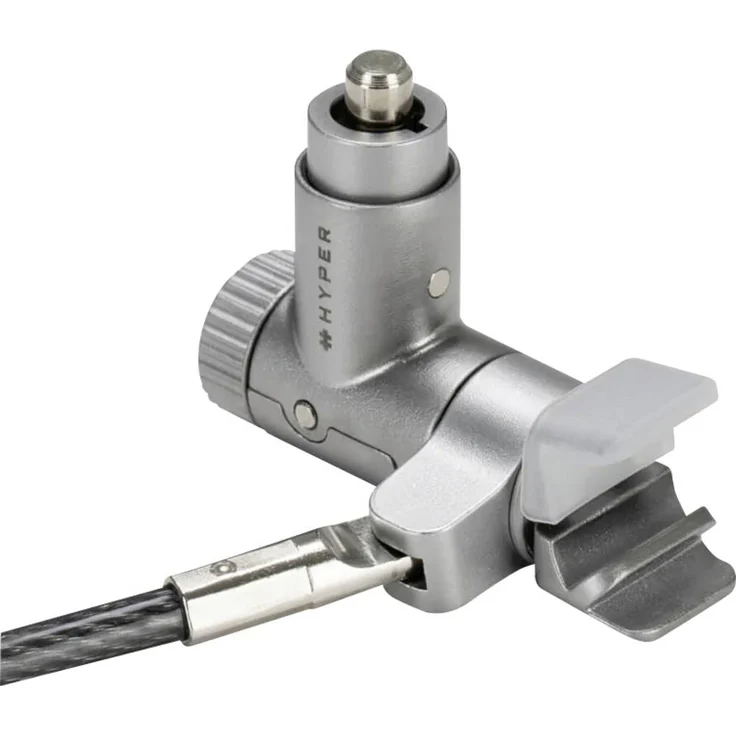 HYPER HyperShield™ MacBook Pro Kabelschloss, werkzeugloses 2m Sicherheitsschloss für 14" und 16" Modelle