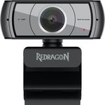 Redragon Apex GW900 Webcam, Full HD (2 Mpx) mit Autofokus, Schwarz