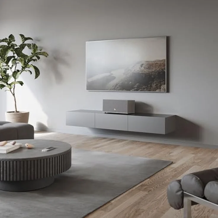 Audio Pro C20 W, Bluetooth Multiroom Lautsprecher mit Airplay 2 und Chromecast, Grau – Bild 4