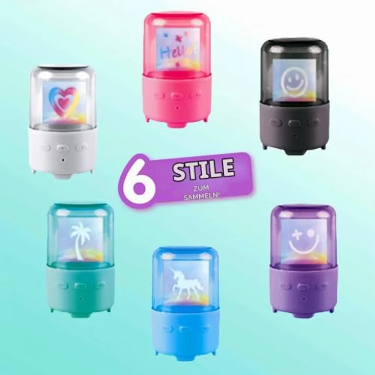 Canal Toys Music Creator Mini Speaker, kabelloser Bluetooth-Lautsprecher mit Farbwechsel LED, personalisierbar, wiederaufladbar, inkl. Zubehör für Kinder ab 8 Jahren, INF 059 – Bild 3