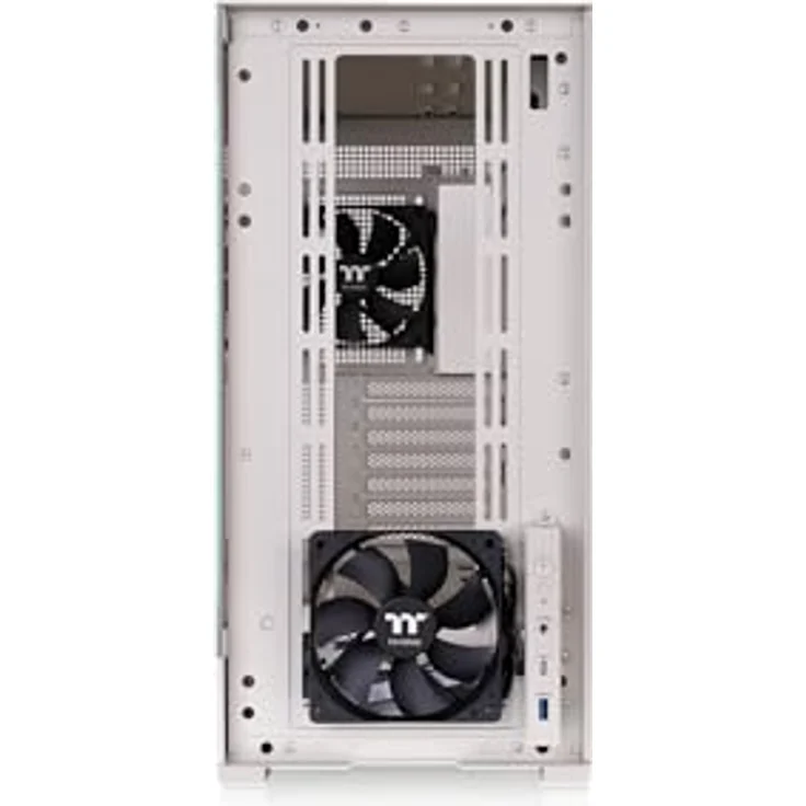 Thermaltake Retro 360, Mid-Tower-ATX-Gehäuse im Retro-Design mit 2 vorinstallierten 120-mm-Lüftern und gehärteter Glasscheibe, beige – Bild 4