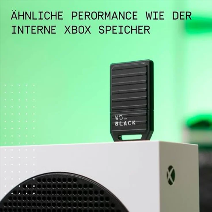 WD Black C50, Externe SSD mit 2 TB, Designed for Xbox, schnelle NVMe Technologie, schwarz – Bild 3