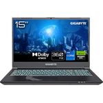 Gigabyte G5 Gaming Laptop | 15,6" 360Hz FHD Display | Intel i7-13620H | Nvidia GeForce RTX 4060 | Windows 11 G5 KF5-H3DE554KH