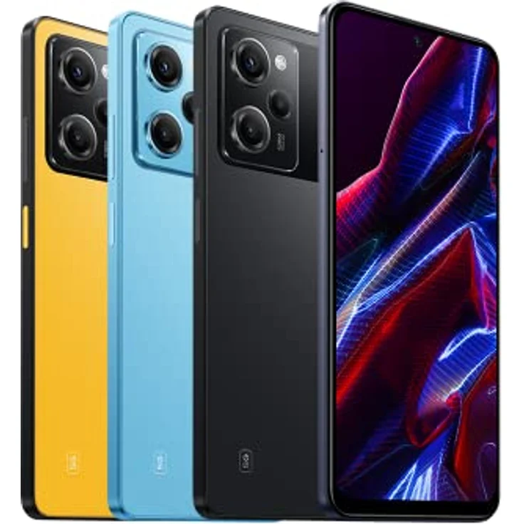 Xiaomi Poco X5 Pro 5G 256GB Handy, schwarz, Black, Dual SIM, Android 12 – Bild 3