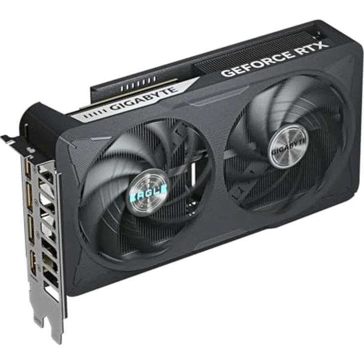 Gigabyte GeForce RTX 5060 Eagle OC 8G Grafikkarte - 8GB GDDR7, 128bit, PCI-E 5.0, 2550 MHz, WINDFORCE-Kühlsystem, verstärkte Struktur – Bild 5