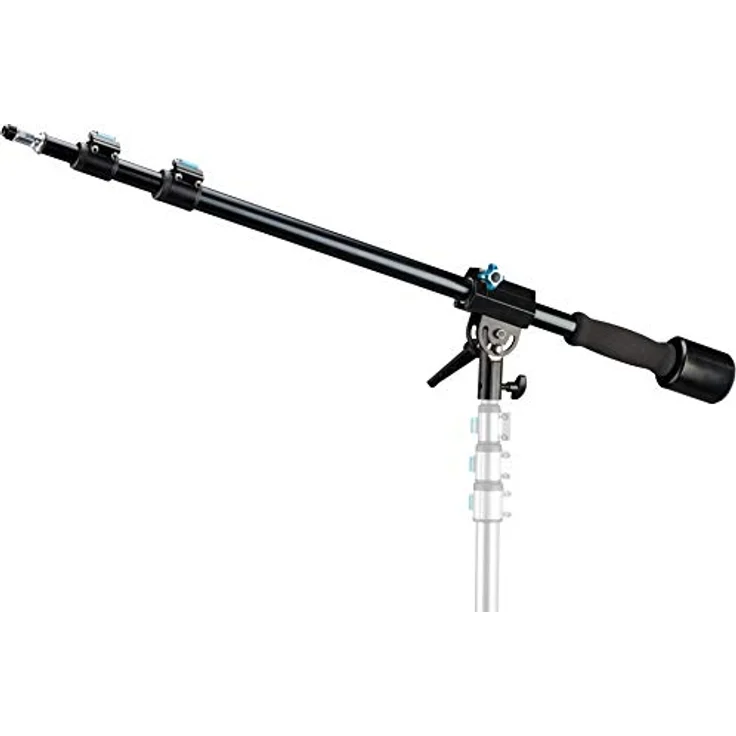 BRESSER BR-06B, Teleskopischer Auslegearm aus Aluminium, verstellbar von 79-180 cm mit 1,5 kg Gegengewicht – Bild 2