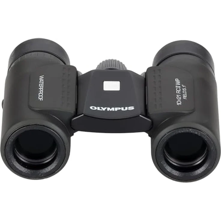Olympus RC-II-WP, Fernglas, 10x Vergrößerung, wasserdicht, ultrakompakt, klappbar, Gummikörper – Bild 5