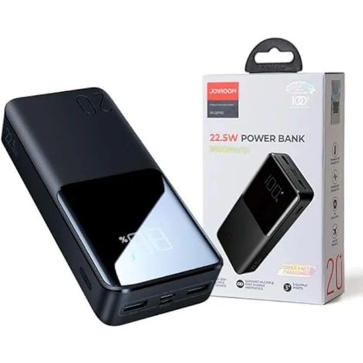JOYROOM JR-QP192 22.5W Power Bank 20000MAH Black – Bild 2