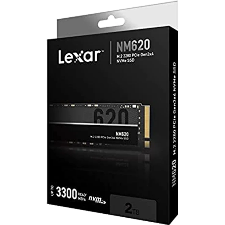 Lexar Internes Solid-State-Laufwerk NM620 2 TB NVMe (LNM620X002TRNNNG) – Bild 1
