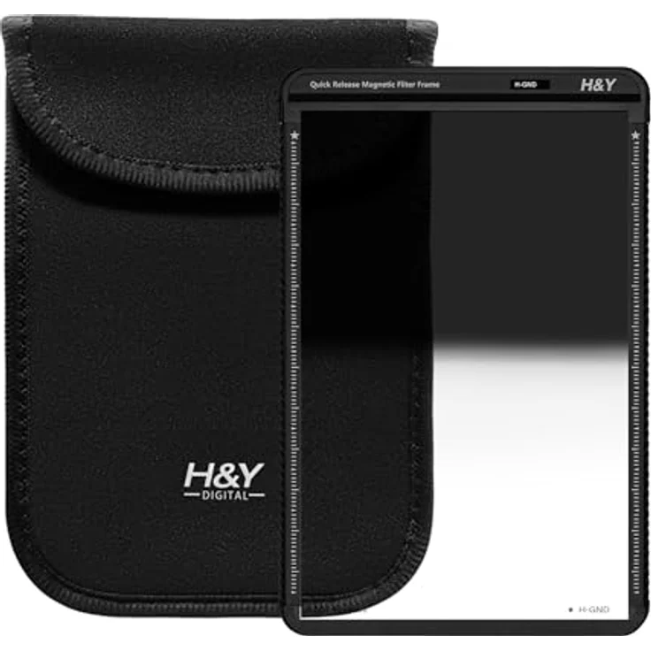 H&Y K-Serie Grauverlaufsfilter 1.2 ND16 Hard, 100 x 150 mm, 4 Blendenstufen, magnetisches Fotofilter-System, starkes Gorilla-Glas 3 mit Nano-Beschichtung – Bild 3
