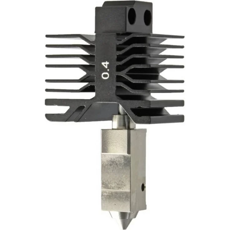 FabConstruct 3D-Drucker Hotend für BambuLab X1/P1, hohe Druckeffizienz bis 500 °C, Düsengrößen: 0,25mm, 0,4mm, 0,8mm