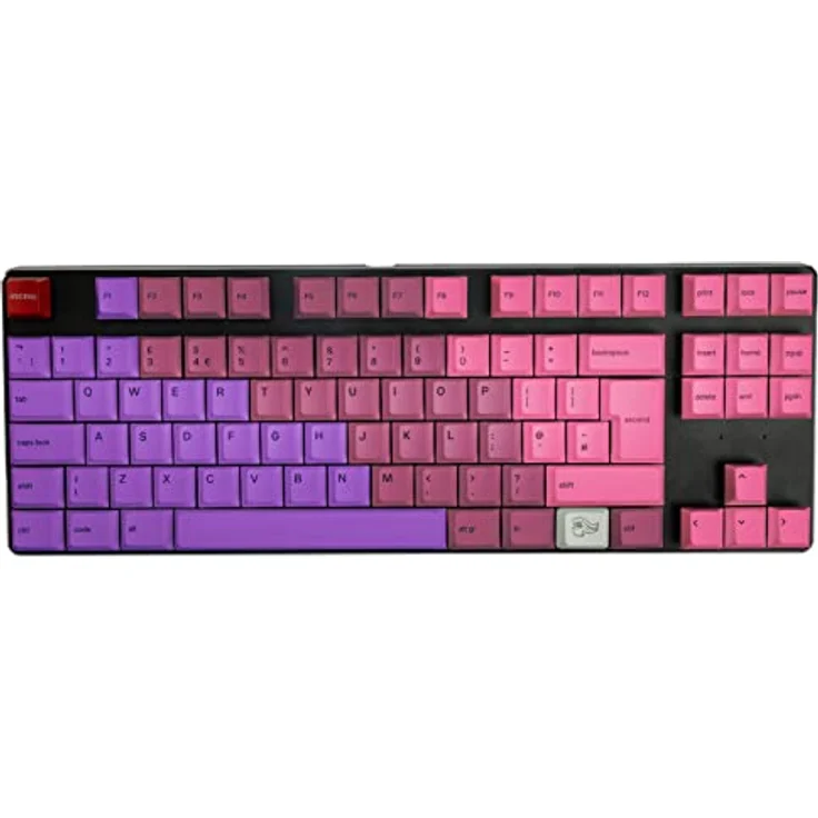 Glorious PC Gaming Race GPBT ISO DE-Layout Tastenkappen für Mechanische Tastatur, aus Ultra-Haltbarem PBT-Kunststoff zum Anpassen Mechanischer Tastaturen, 115 Undurchsichtige Tastenkappen – Bild 3