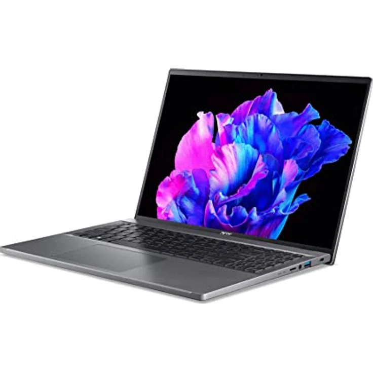 Acer Swift Go (SFG16-71-59ST) Ultrabook/Laptop | 16" WUXGA Display | Intel Core i5-1335U | 16 GB RAM | 512 GB SSD | Intel Iris Xe Grafik | Windows 11 | QWERTZ Tastatur | grau – Bild 4