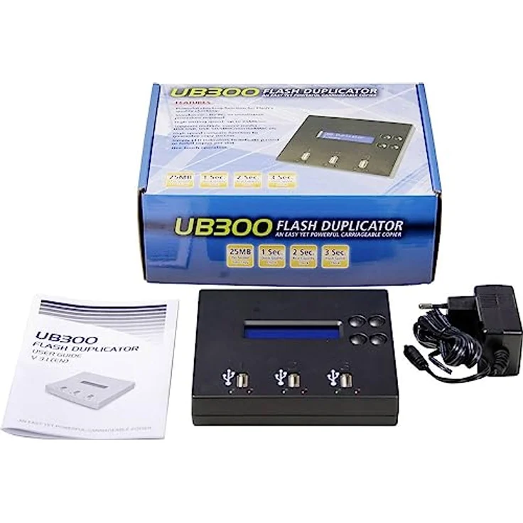 Renkforce UB300 2fach USB-Kopierstation USB 2.0 tragbar – Bild 3
