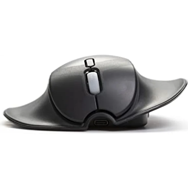 Bakker Elkhuizen BakkerElkhuizen HandShoeMouse Shift Large Bluetooth retail (Kabellos) Maus, Schwarz - ergonomisch, rechts- und linkshändig, optisch, 3 Tasten – Bild 2