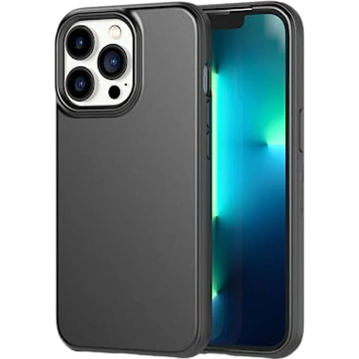 tech21 T21-9197 Evo Lite für iPhone 13 Pro - Leichte Alltags-Hülle mit 3 m Multi-Drop-Schutz, Schwarz – Bild 2
