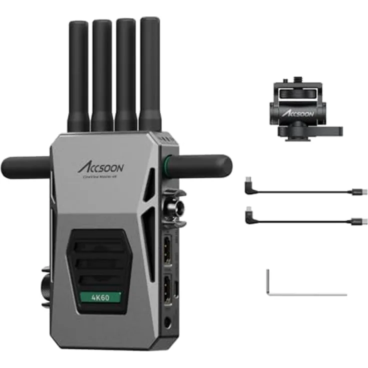 Accsoon Master 4K-TX, drahtloser Video-Transmitter mit 4K Übertragung und niedriger Latenz