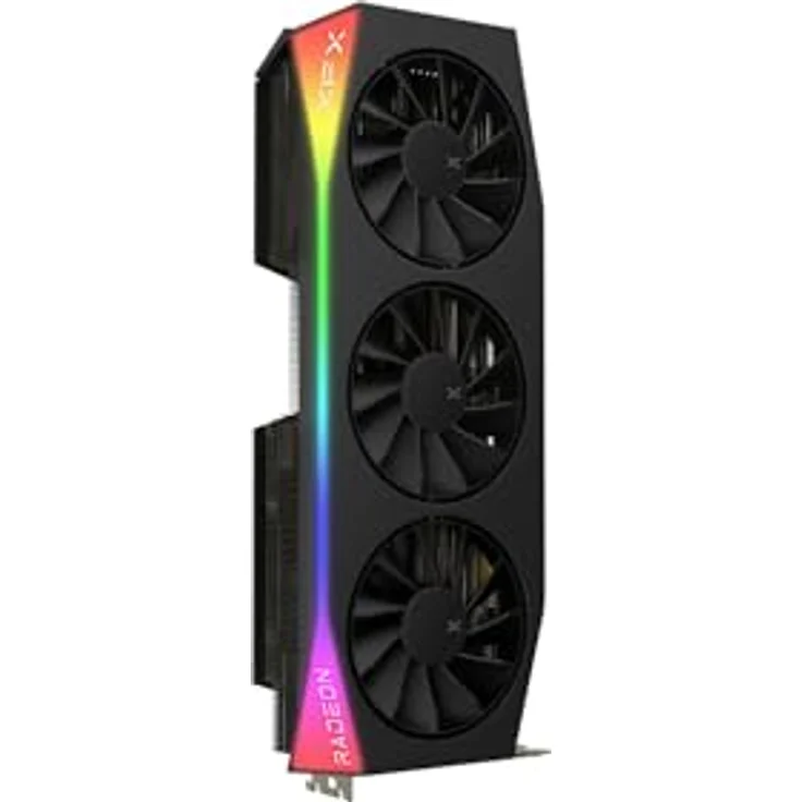 XFX Mercury AMD Radeon RX 9070XT OC Gaming Edition mit RGB 16GB GDDR6, HDMI 3xDP, AMD RDNA™ 4 (RX-97TRGBBB9) – Bild 2