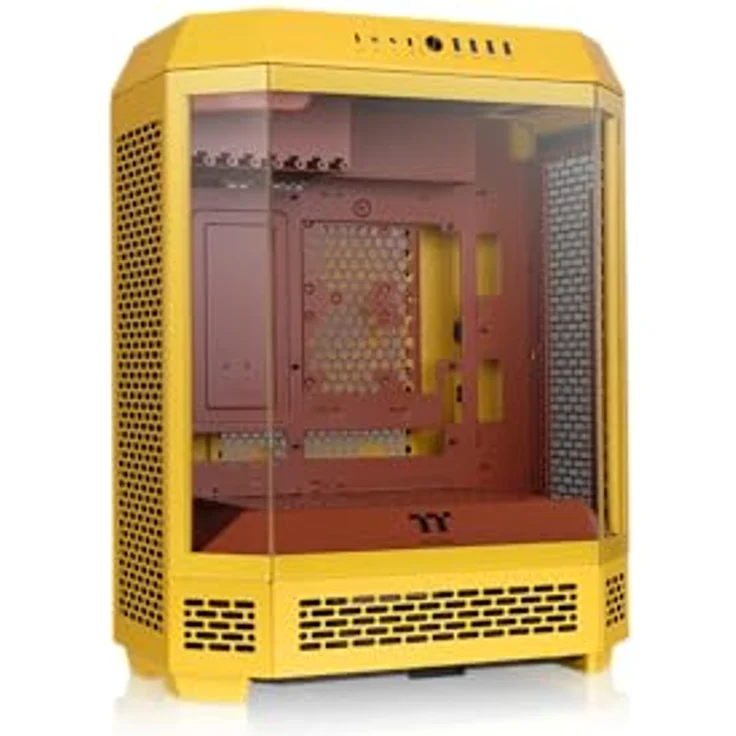 Thermaltake The Tower 600, Mid Tower Chassis mit vertikalem Design, Hidden Connector, Butter Caramel – Bild 1