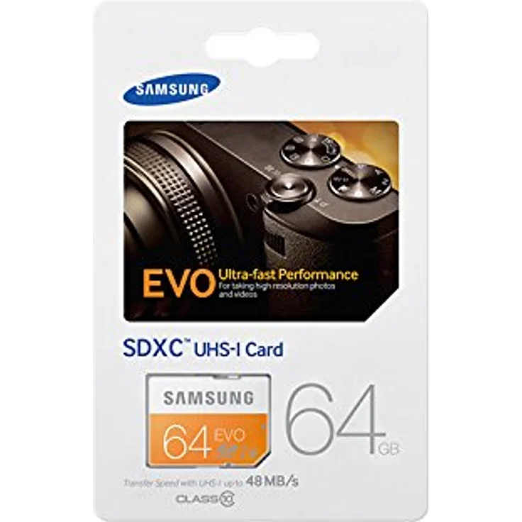 Samsung Speicherkarte SDXC 64GB GB EVO UHS-I Grade 1 Class 10 für Foto und Video Kameras (bis zu 48MB-s Transfergeschwindigkeit) - Preisvergleich – Bild 5