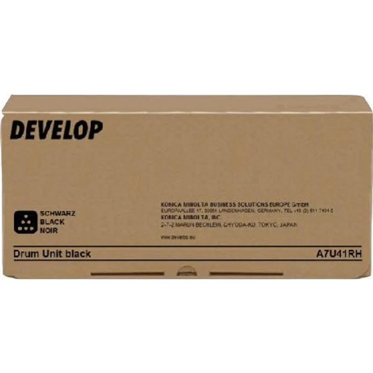 Develop Drum Trommel DR-313, Toner für Ineo + 258, 308, 368, Ergiebigkeit bis zu 120.000 Seiten, Schwarz (A7U41RH) – Bild 2