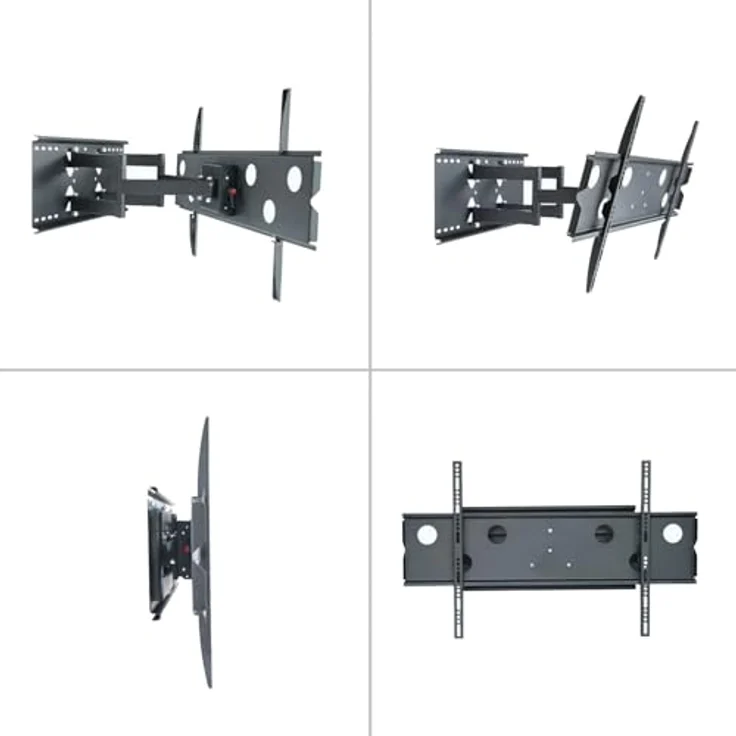NEG Profi VESA Universal TV-Wandhalterung Extender 5015 Big Screen (schwarz) - Schwenk-, neig- und ausziehbar, Full Motion – Bild 2