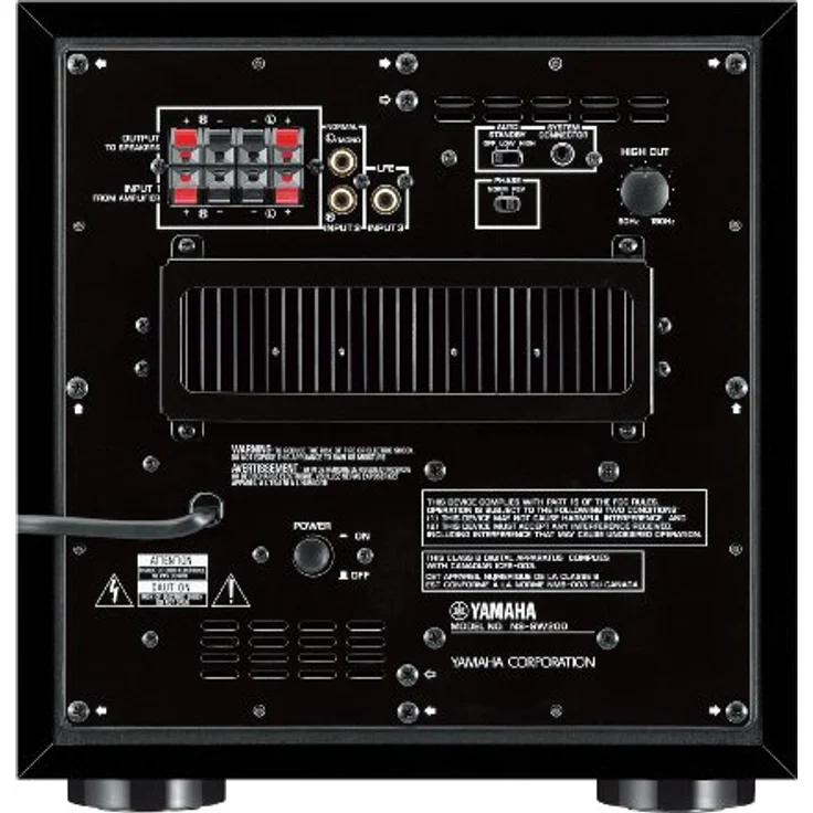 Yamaha NS SW200 Subwoofer schwarz – Bild 2