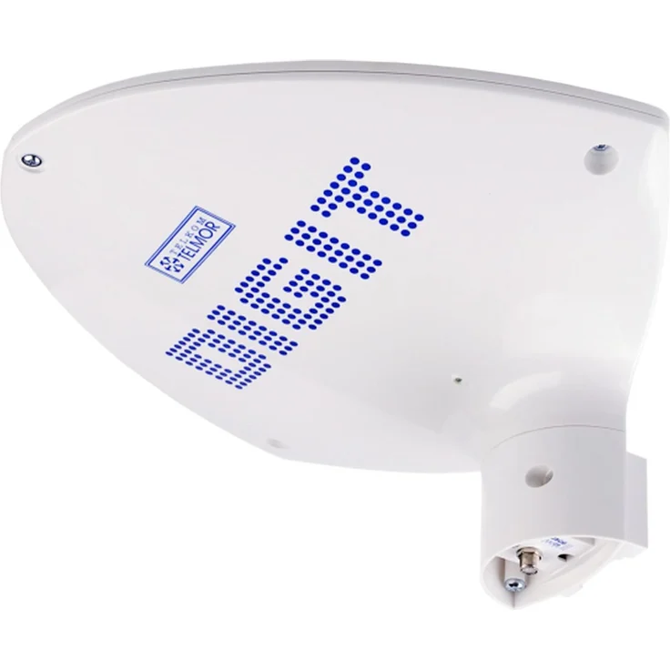 Krüger&Matz DIGIT 5G PROTECTED DVB-T2 Antenne mit LTE-Filter, verstärkter Empfang für analoge und digitale TV-Signale, wetterfest, einfach zu montieren