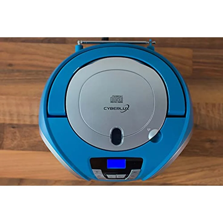Cyberlux CL-900 CD-Player mit LED-Beleuchtung in Blau – Bild 7