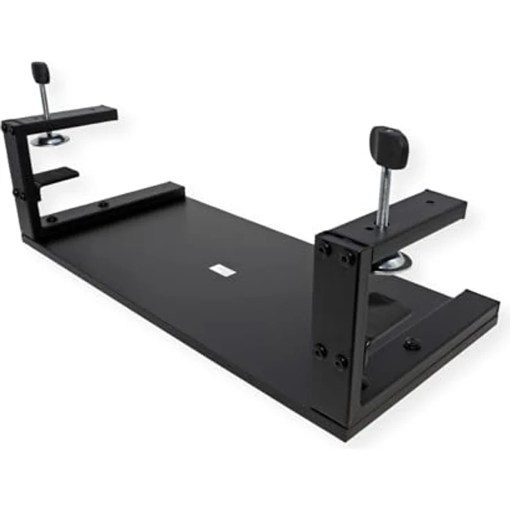 Roline Schreibtisch-Erweiterung, Flexibler Monitorständer mit 20 kg Tragkraft, Schwarz – Bild 3