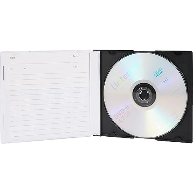 Intenso DVD-R Rohlinge 4,7 GB 16x kratzfest Cover-Card 10er Pack Slim Case – Bild 4