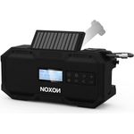 Noxon Dynamo Solar 411 (DAB, UKW, Bluetooth), Radio, Schwarz
