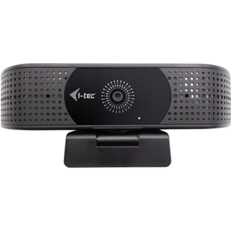 i-tec Solomon 500, 4K Webcam mit PDAF-Autofokus und zwei integrierten Mikrofonen, Plug-&-Play, USB-Konnektivität