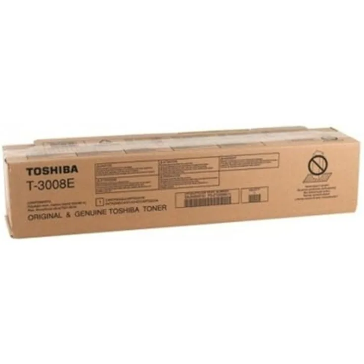 Toshiba Toner Black T-3008E, Original Tonerkartusche für gestochen scharfe Drucke, schwarz