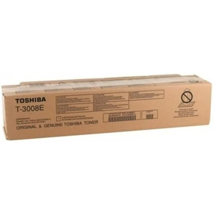 Toshiba Toner Black T-3008E, Original Tonerkartusche für gestochen scharfe Drucke, schwarz