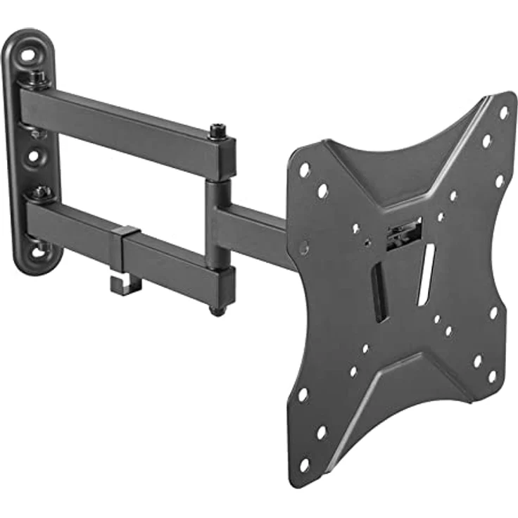 Deltaco Wandhalterung ARM-0253 (42", 25 kg), TV Wandhalterung, Schwarz – Bild 2