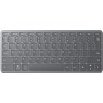 Lenovo Multi-Gerät Wireless Tastatur, Bluetooth/USB-C, 12 Schnelltasten, schlank und tragbar, 62 Stunden Akkulaufzeit