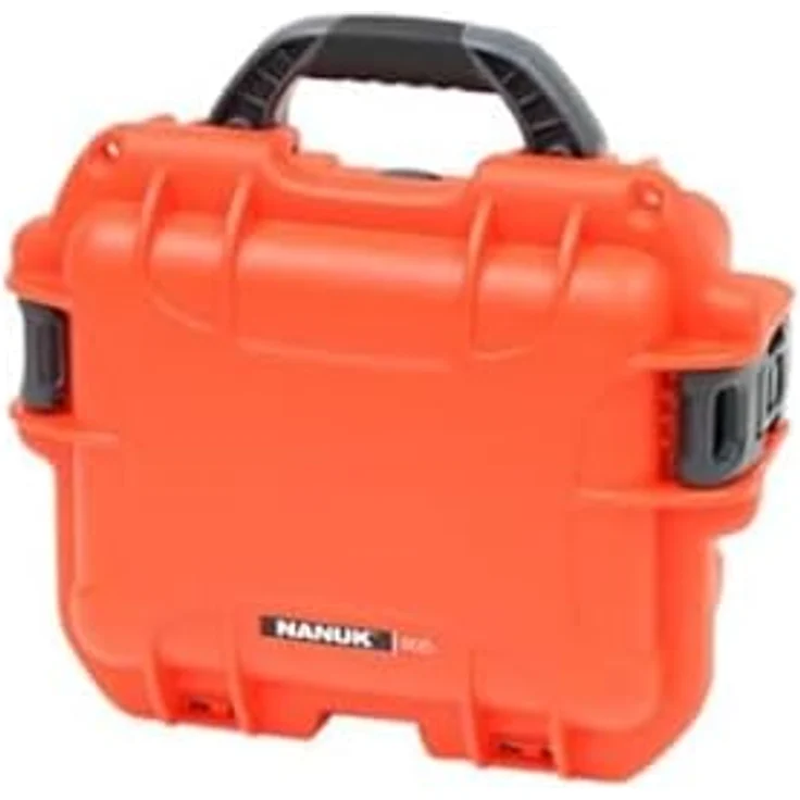 Nanuk 905, Wasserdichter Hartschalenkoffer, Außenmaße 318 x 257 x 152 mm, Schlagfest, Orange – Bild 4